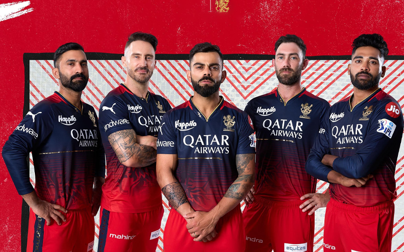 Royal Challengers Bangalore unveil new jersey and induct Gayle and De Villiers into Hall of Fame ahead of IPL 2023