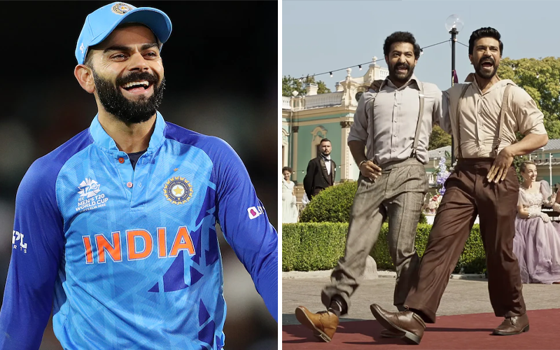 Virat Kohli’s ‘Naatu Naatu’ dance entertains Mumbai crowd during first ODI against Australia